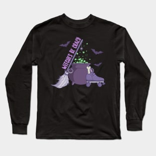 Witches Be Crazy Skate 2 Long Sleeve T-Shirt